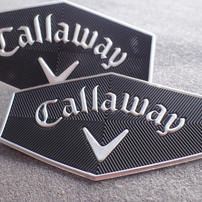 ชื่อแบรนด์ 3D Embossed Heat Press ยาง PVC Patch สำหรับเสื้อผ้า