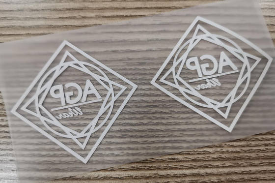 เสื้อผ้าคุณภาพสูงป้ายการถ่ายเทความร้อน 3D การพิมพ์ซิลิโคน