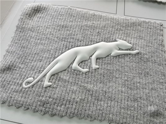 ป้ายล้างทำความสะอาดได้ 3D Tagless Heat Transfer ป้ายเสื้อผ้าวัสดุซิลิโคน