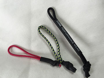 Durable Nylon String Rubber Zipper Puller For Auto Lock Zipper Slider