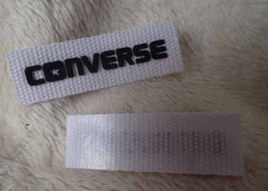โลโก้ Converse 3D Silicone โลโก้ Patches Black Soft สำหรับป้าย Neck Neck