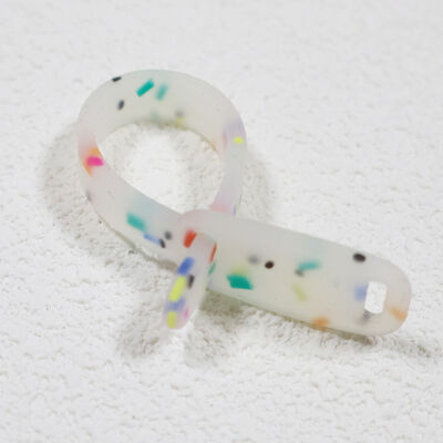 Silicone Tie-Dye Cable Ties – Reusable Elastic Cord Organizers for Bags & Daily Use