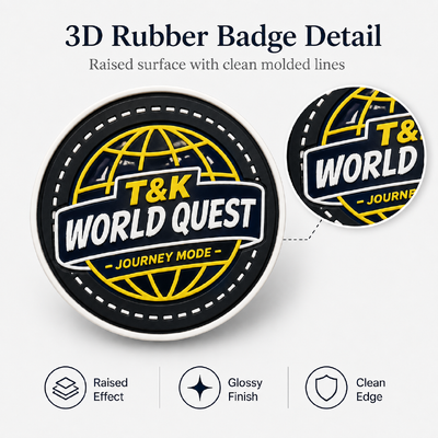 แบจ TPU ความถี่สูงแบบ 3D ที่ทนทาน ผลิตจากวัสดุซิลิโคน เหมาะสําหรับเครื่องแต่งกายและเครื่องแต่งกาย แพชแบรนด์